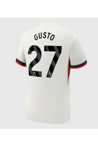 Chelsea Malo Gusto #27 Fotballdrakt Borte Klær 2025-26 Korte ermer